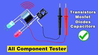 Make all component Tester using D882 Make a universal any components Tester [upl. by Ellwood]