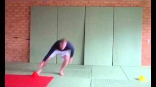 Workouts for Judo  skip side step 180 spin [upl. by Shanley306]