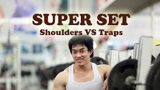 Lịch tập SuperSet Buổi 3 Vai Cầu Vai Giảm Mỡ cắt nét  DN [upl. by Nhguavad]