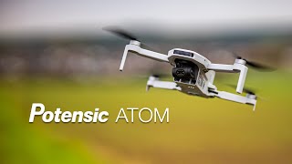 Potensic Atom  Drohne mit 4K Kamera amp 3 AchsenGimbal zum fairen Preis  Erster Flug  Footage [upl. by Ayel]