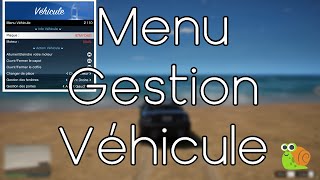 Menu Gestion Véhicule FiveM [upl. by Denna]