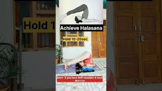 Tutorialhalasanayogasanayoutubeshorts viralvideo yogafitness yogaexercise motivation yoga [upl. by Wu]