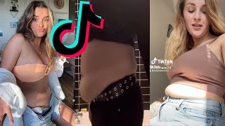 Foodbaby Bloated Unbuttoned Part 1 TikTok Compilation [upl. by Farand533]