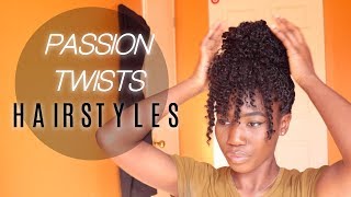 Passion Twists Hairstyles [upl. by Eeniffar]