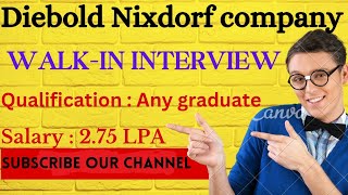 Diebold Nixdorf company walk in interviewsvoice process technicalNon voice process technical [upl. by Erot]