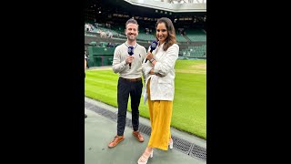 Wimbledon 2023  The Aorangi Hour with Sania Mirza [upl. by Ymrej]