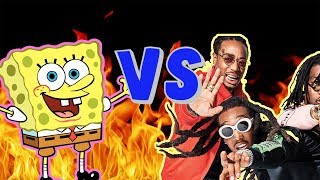 MIGOS x SPONGEBOB  Bad and Boujee [upl. by Anaig103]