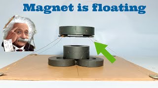 How To Make Floating Magnet At Home MagneticGamesIT magnet [upl. by Westberg779]