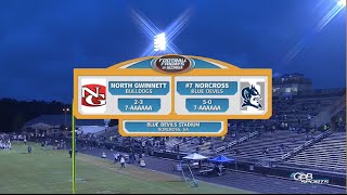 Norcross vs North Gwinnett  Oct 2 2015 [upl. by Etnod]