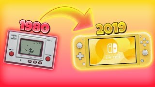 EVOLUTION of Nintendo Handheld Consoles 19802019 [upl. by Imij]