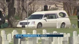 Chris Kyle buried in Texas State Cemetery [upl. by Thorsten944]