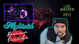 quotRomanticide Livequot by Nightwish  Drummer reacts HEAVY lies the crown [upl. by Cissie]