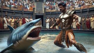 The Truth About Gladiators Fighting Sharks And Rhinos In The Colosseum [upl. by Pearce]