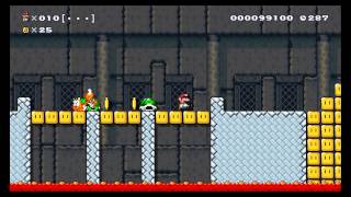 Super Mario Maker  10 Mario Challenge DirectFeed Wii U [upl. by Merriam]