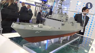 Sea Air Space 2022  Day 1 Constellationclass frigate and new naval weapon systems [upl. by Enerak711]