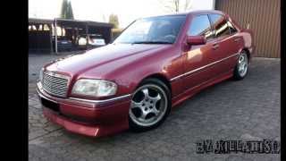 Mercedes W202 C180 TUNING Before amp After AMG STYLE FULL HD [upl. by Aneeles]