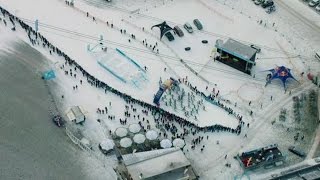 Bayerischer SkibersteigerStar Toni Palzer beim 5 Rise and Fall im Zillertal [upl. by Ivetts]