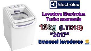 Lavadora Electrolux turbo economia 13kg LTD13 [upl. by Margarette204]