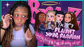 WILL THE HAIR MOVE THIS TIME  Bratz Flaunt Your Fashion Gameplay  Girls Night Out DLC [upl. by Ahsai]