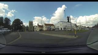 Driving Tour of Wisbech Cambridgeshire England [upl. by Bullock]