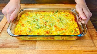 Leckere Zucchini in 30 Minuten Gemüseauflauf aus Zucchini mit Käse und Sahne [upl. by Roderick]