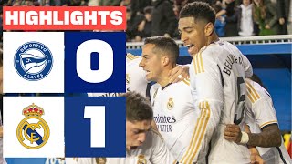 Resumen de Deportivo Alavés vs Real Madrid 01 [upl. by Anahpets]