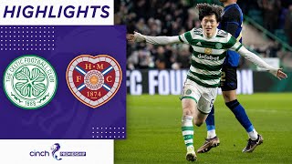 Celtic 31 Hearts  Kyogo Furuhashi Scores and Assists in Home Victory  cinch Premiership [upl. by Elbart125]