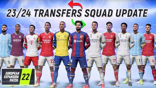 EEP 2324 Squad Update V2 For FIFA 22 New Transfers Promotion and Relegation [upl. by Jenda]