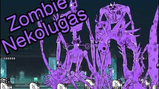 Zombie Nekolugas  The Battle Cats [upl. by Anahgem]