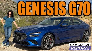 2024 Genesis G70 33T the BEST Sports Sedan Germans Should Be Concerned [upl. by Emoraj]