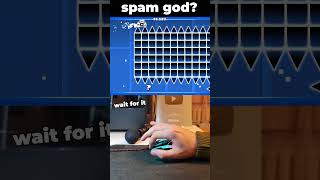 Spam god in Geometry Dash 😈 [upl. by Aitnohs]