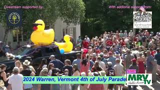 2024 Warren 4th of July Parade LIVE [upl. by Novyad]