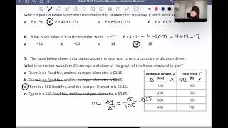 EQAO Solving Equations  Grade 9 [upl. by Leontyne]