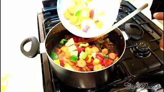 Jamaican Brown Stew Chicken Recipe Video [upl. by Tak]