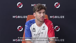 Episode 3  Mobilize Fleet Connect as seen by Pierre Gasly BWT Alpine F1 Team driver [upl. by Veneaux]