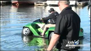 Quadski makes debut on Lake Coeur dAlene [upl. by Anilorak]