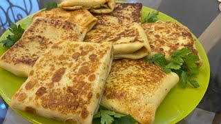 Crêpes salées au miettes de thon pommes de terre darra déssoule [upl. by Mairam]