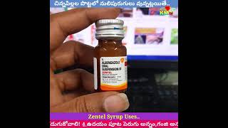 Zentel Syrup Uses in teluguSave Your LifeSave Your MoneyFirst Aid Medicine [upl. by Aileek]