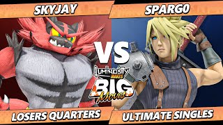 LMBM 2024 Top 8  Spargo Cloud Vs Skyjay Incineroar Smash Ultimate  SSBU [upl. by Farrah]