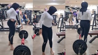 Hijab Style Try On Legging Polos Big Size Spandek Jersey Gym Senam Premium [upl. by Yruy630]