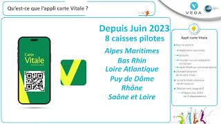 Quest ce que lAPPlication Carte Vitale [upl. by Essirehs]