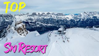 BEST Swiss Ski Resort for a 1DAY trip  FLUMSERBERG [upl. by Barbara]