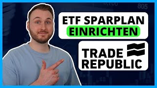 Trade Republic ETFSPARPLAN einrichten  Anleitung für Anfänger [upl. by Ellehctim]