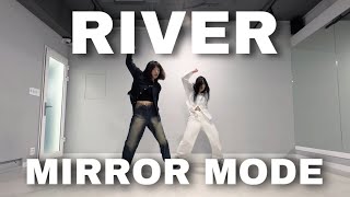 MIRROR MODE Bishop Briggs  River Dance Cover l covered by STUDIO CHOOM ITZY YEJI [upl. by Rojam]