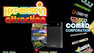 Part 1 Kinhank 12tb Hyperspin Attraction retrogaming hard drive  First look and game playing [upl. by Sublett122]