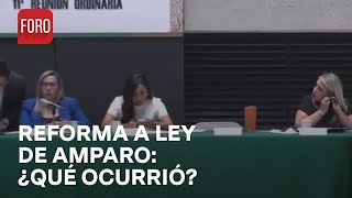 Avanza en Comisiones de Diputados Reformas a la Ley de Amparo [upl. by Akitahs]