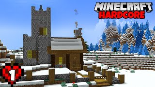 Lets Play Minecraft HARDCORE  A New Beginning  Episode 1 [upl. by Manson]