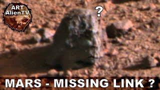 MARS MAN  MISSING LINK  Alien in NASA Image ArtAlienTV Part 1 [upl. by Anemaj]