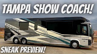 2022 NEWELL SHOW COACH COMPLETE TOUR 2 Mil Luxury RV [upl. by Rabush]