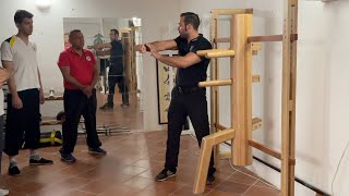 Seminario privato Wing Chun  Omino di legno [upl. by Quillon]